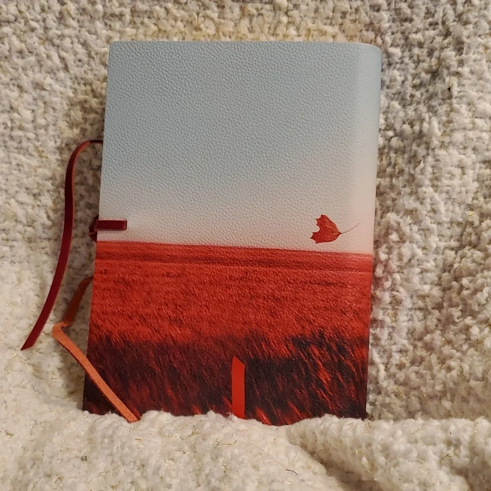 Heart Tree Design Journal with Red Accents, Brand New